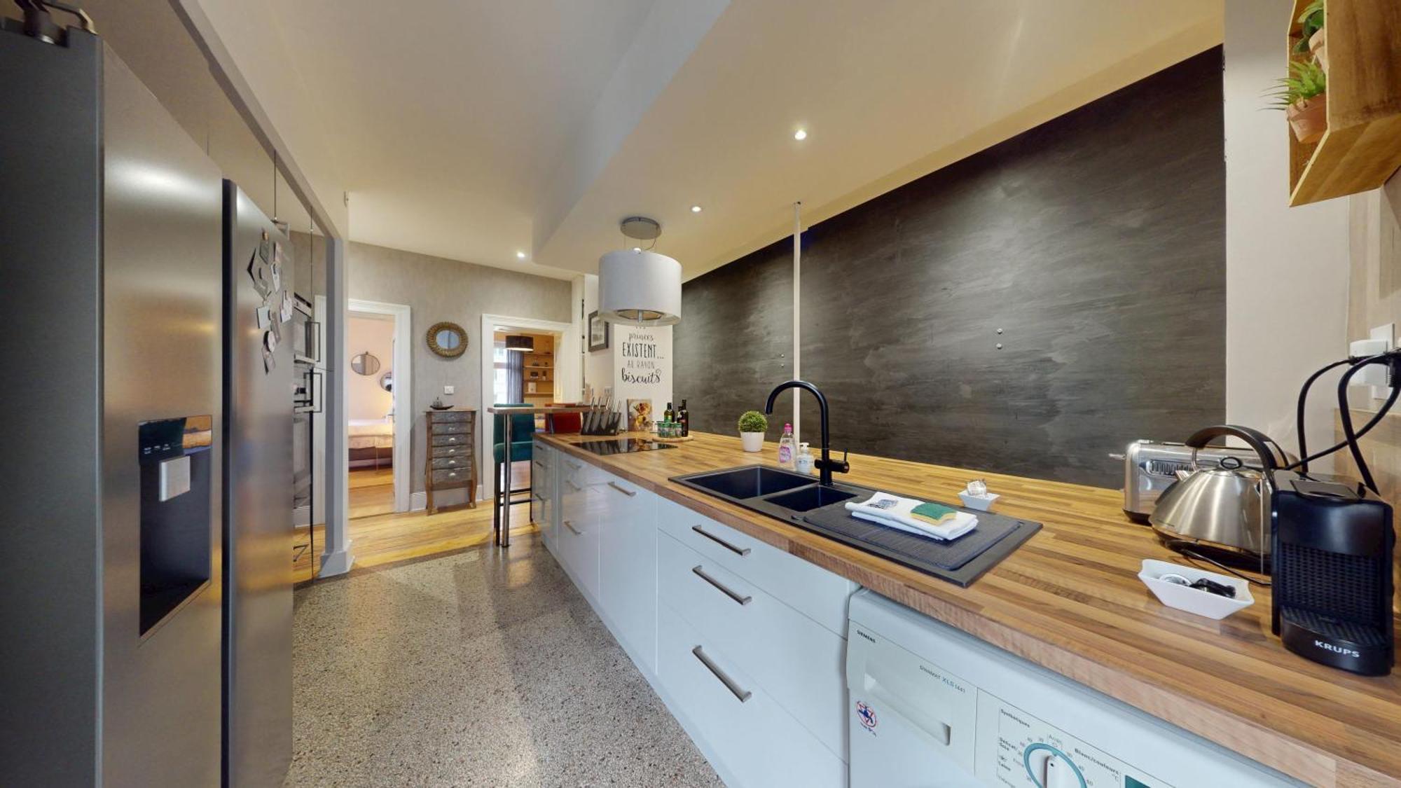 Le Leblois - Grande Cuisine Appartement Straatsburg Buitenkant foto