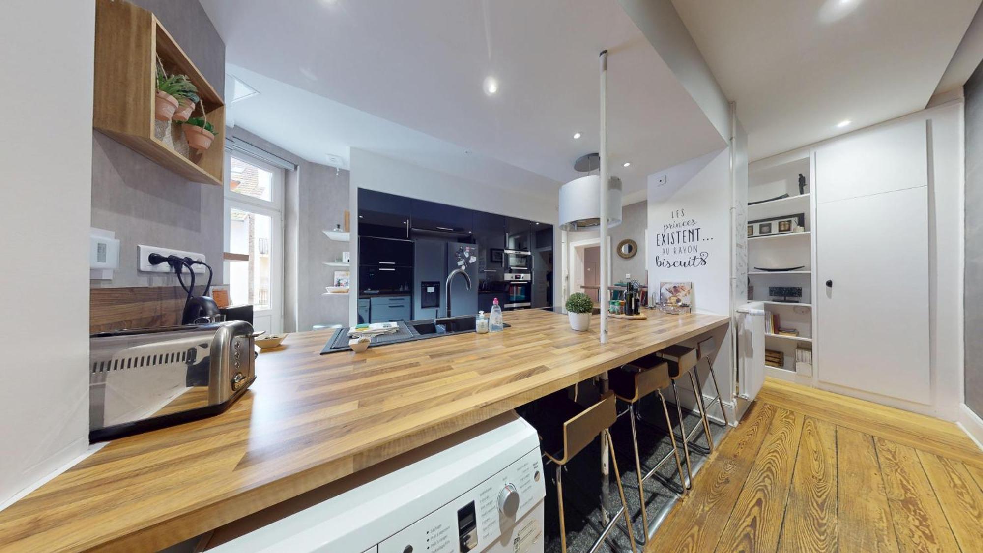 Le Leblois - Grande Cuisine Appartement Straatsburg Buitenkant foto