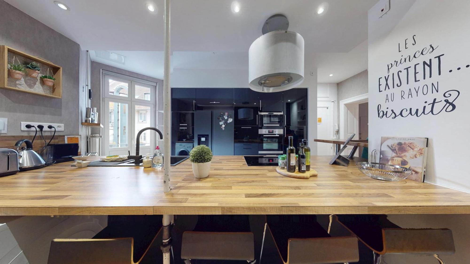 Le Leblois - Grande Cuisine Appartement Straatsburg Buitenkant foto