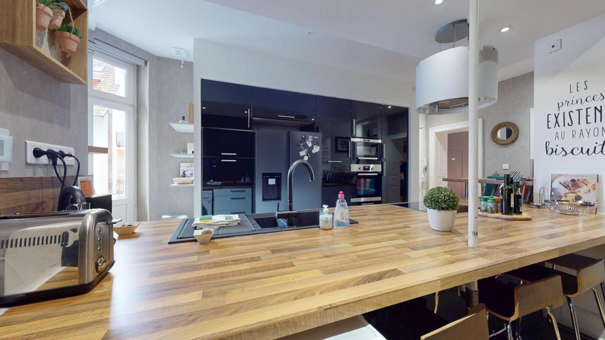 Le Leblois - Grande Cuisine Appartement Straatsburg Buitenkant foto